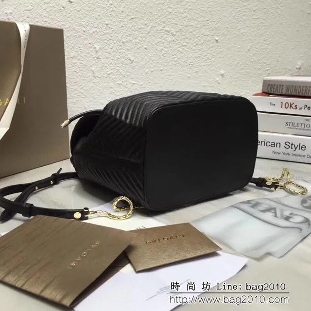 BVLGARI寶格麗 專櫃新款 迷你背包 可拆卸雙肩背帶 可手提斜挎 288537 FYD1413